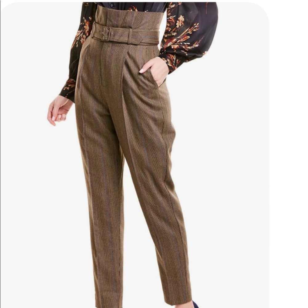 NWT - EQUIPMENT “ALLOISA” WOOL-BLEND TROUSER - Picture 8 of 8